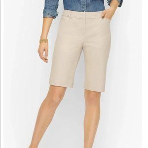 Talbots perfect short size 4 nwt  10.5" inseam  color sand